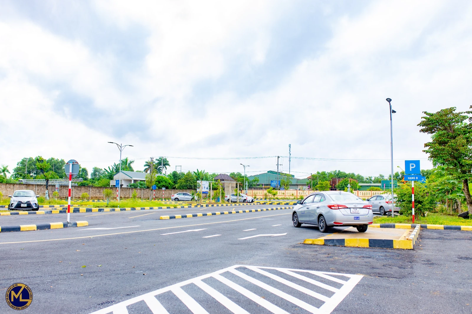 Sân thực hành lái xe